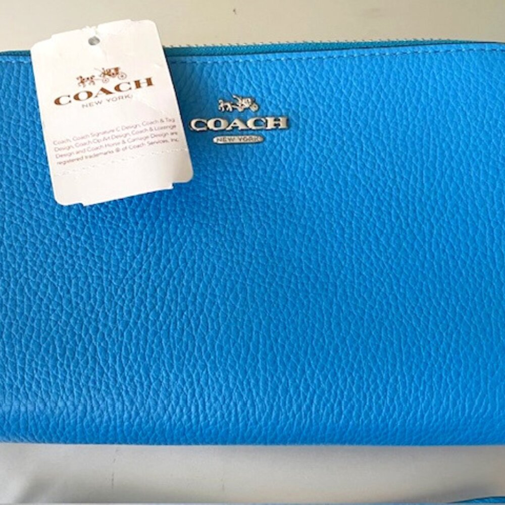 Coach Wallet - NEW in blue